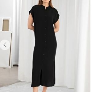 & Other Stories Oversize Button-up Dress